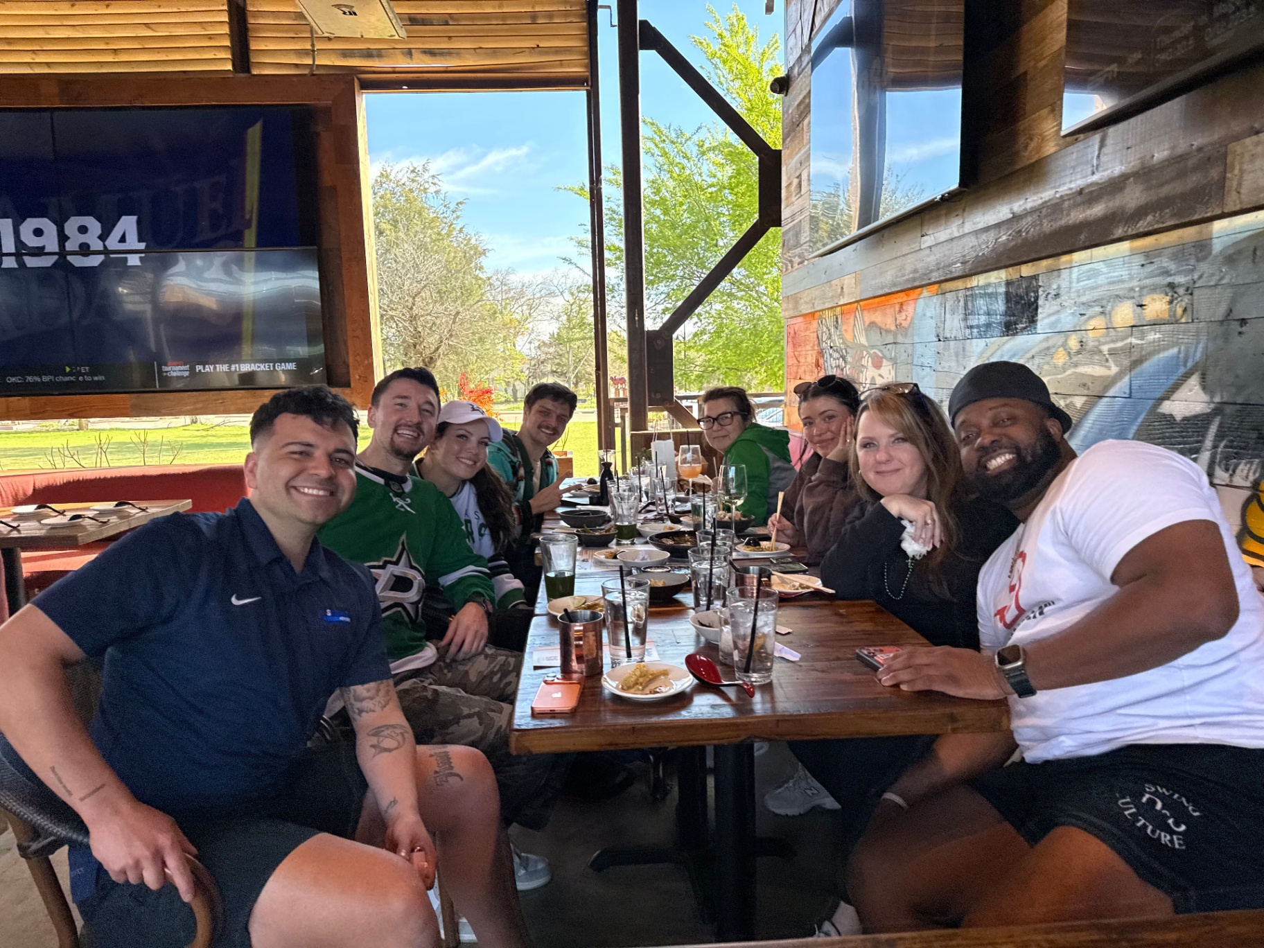 The Self Employed Health Insurance team out together
