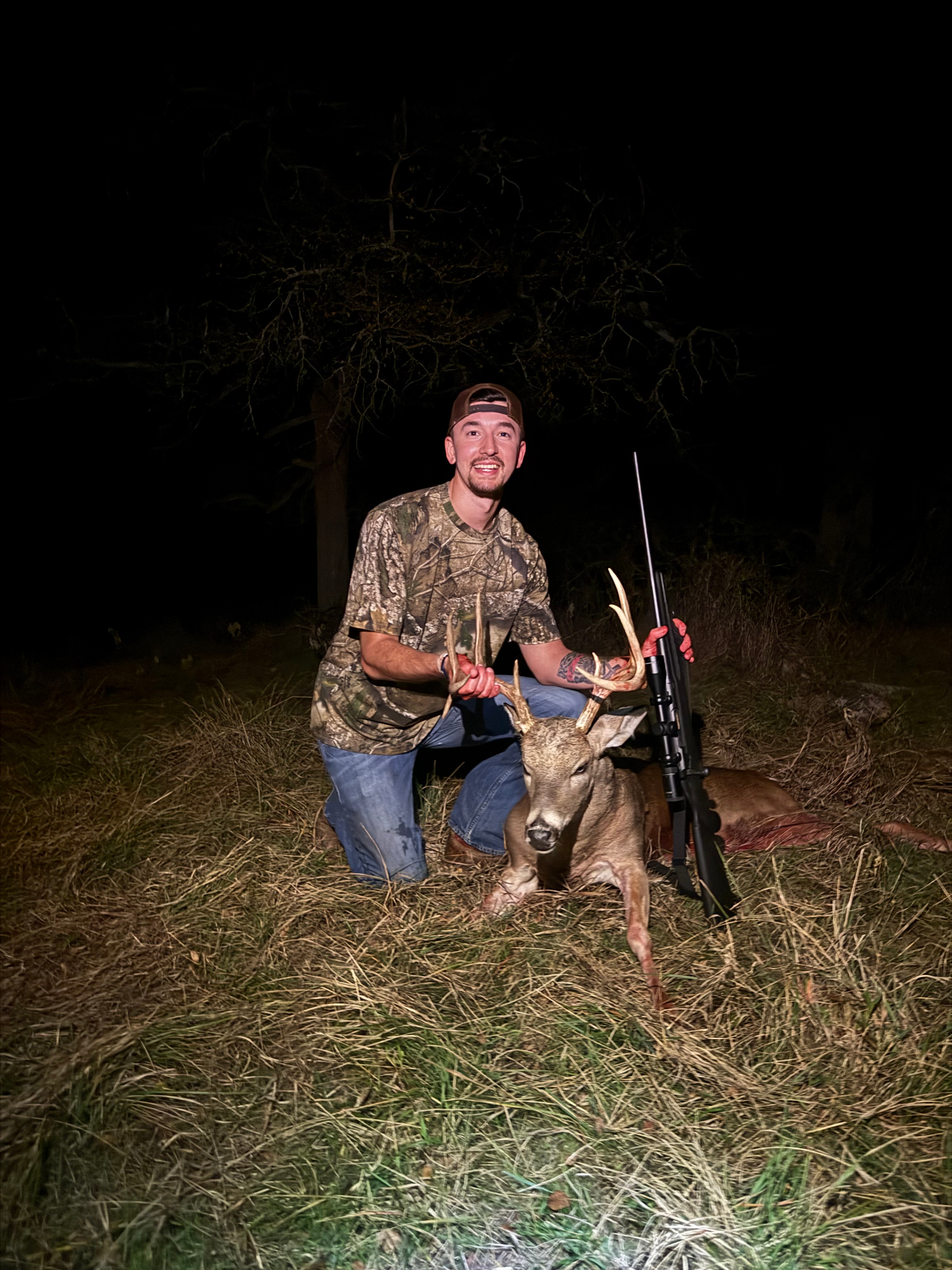 Hunter on a hunting trip